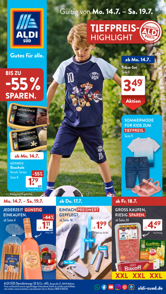 Aldi Wochenangebote