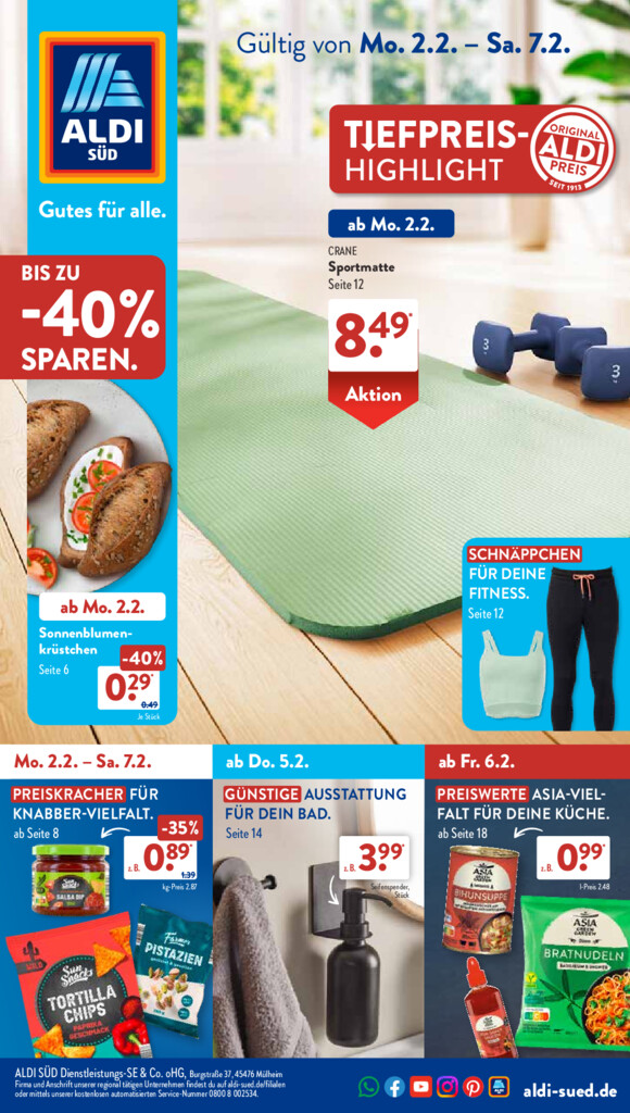 Aldi Wochenangebote
